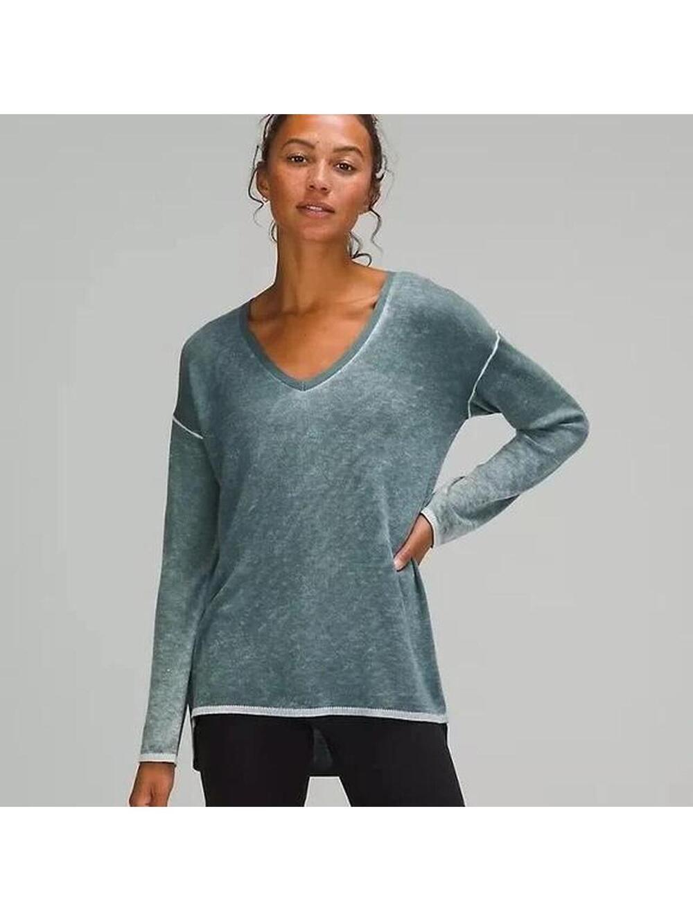 Lululemon Cashlu v neck Sweater